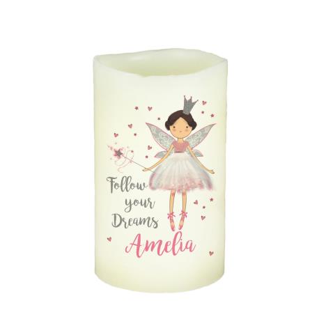 Personalised Fairy Princess Nightlight LED Candle £14.99